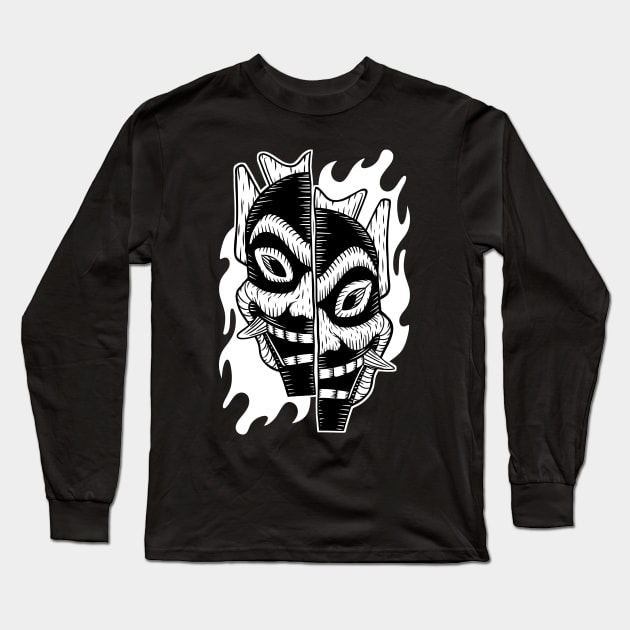 Blue spirit Zuko Long Sleeve T-Shirt by HeichousArt